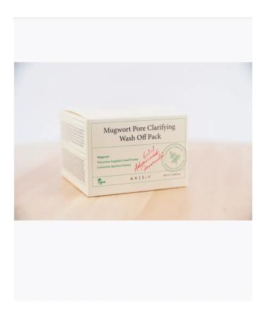 AXIS Y Cleaning clay face mask with wormwood Wash Off Pack - Buy Online on GoSupps.com