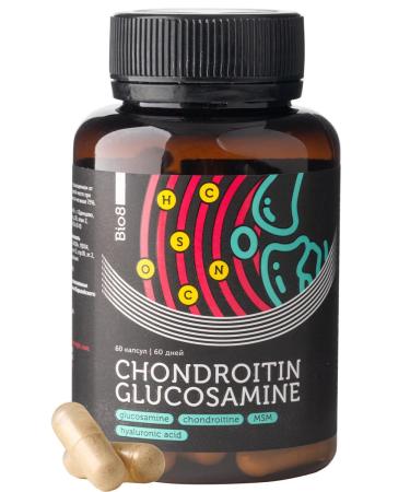 Bio8 Chondroitin glucosamine 60 capsules - Buy Online on GoSupps.com