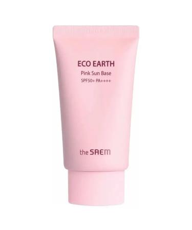 THE SAEM Eco Earth Pink Sun Base Cream Base with a powder 50ml - Buy Online on GoSupps.com