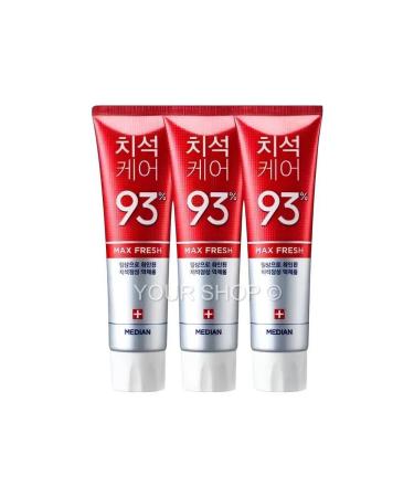 MEDIAN DENTAL IQ 93% Antibacterial toothpaste with a dental IQ zeolite 3 pcs