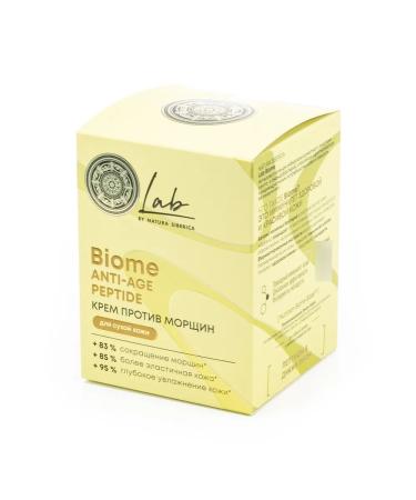 Natura Siberica Lab Biome Anti-Age Facial Face with Peptides 50ml - Buy Online on GoSupps.com