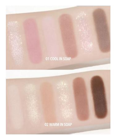 Blessed Moon SOAP PALETTE 02 WARM in SOAP Palette Palette - Buy Online on GoSupps.com