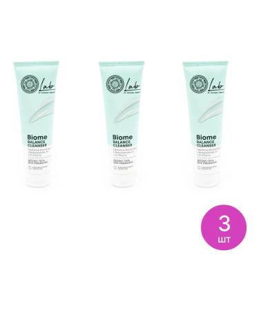 Natura Siberica Detox-gel washing Lab Biome Balance 150ml 3 pcs