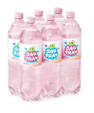 For Lyalya Children's natural water 6 pcs 1.5 l PET