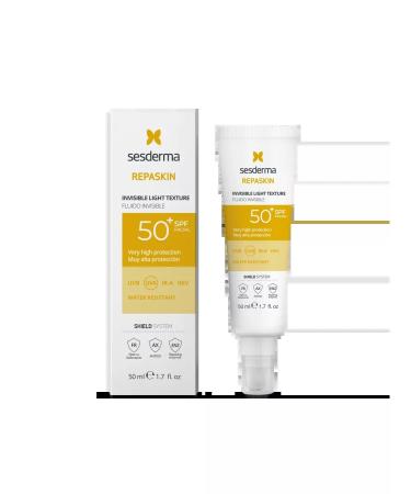 sesderma Face light sunscreen REPASKIN SPF 50 - Buy Online on GoSupps.com