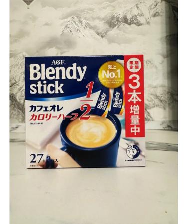 AGF Soluble low -calorie coffee 3 in 1 Blendy Stick - Buy Online on GoSupps.com