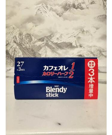 AGF Soluble low -calorie coffee 3 in 1 Blendy Stick - Buy Online on GoSupps.com