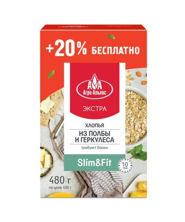 Agro-Alliance Flakes from Paul and Hercules 480g +20% free