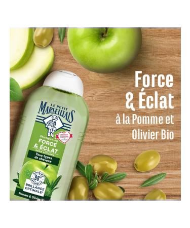 LE PETIT MARSEILLAIS Hair shampoo green apple Strength & Radiance 300 ml - Buy Online on GoSupps.com