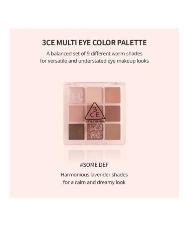 3CE Multicolor palette for eyelids #some Def - Buy Online on GoSupps.com