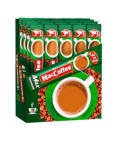 MacCoffee Coffee mass of MASOFFEE MAX 3V1 strong 60 pcs 16 g - Buy Online on GoSupps.com