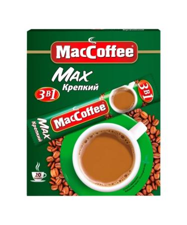 MacCoffee Coffee mass of MASOFFEE MAX 3V1 strong 60 pcs 16 g - Buy Online on GoSupps.com