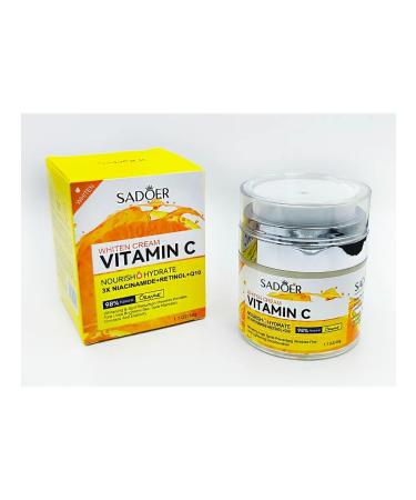 sadoer Original. Cream for the face whitening with vitamin C