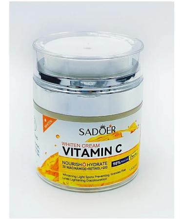 sadoer Original. Cream for the face whitening with vitamin C - Buy Online on GoSupps.com
