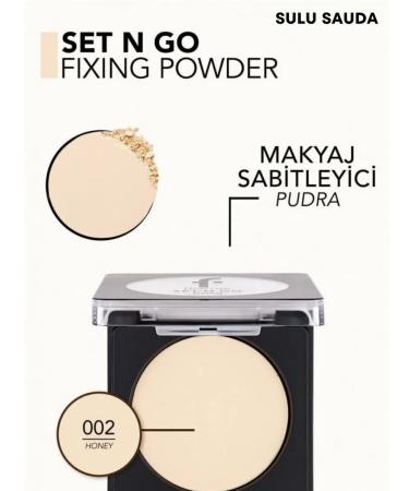 Flormar Setn Go Fixing Powder 002 Honey 8GR - Buy Online on GoSupps.com