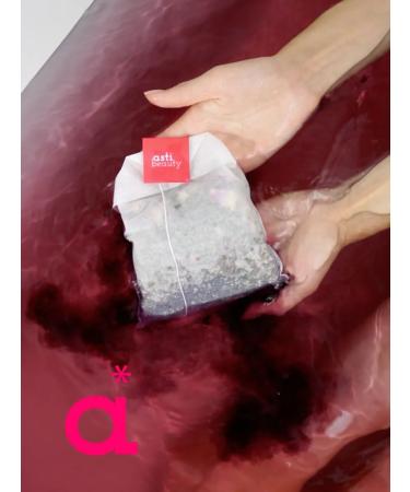 ASTI beauty Set of bath tea 3 pcs in bags with sea salt - Buy Online on GoSupps.com