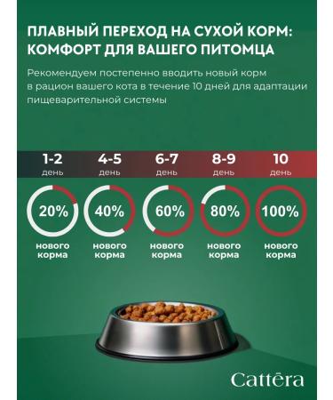 Cattera Dry food for sterilized cats with beef - Buy Online on GoSupps.com