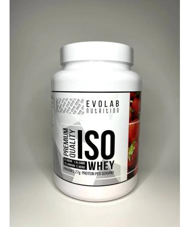Evolab Nutrition Waso Whey serum strawberries 908 grams isolate - Buy Online on GoSupps.com
