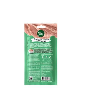 Triol Cat a cat's paste made of chicken with macrelle 40g - Buy Online on GoSupps.com