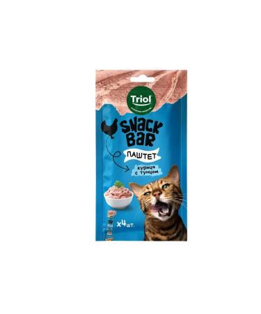 Triol Cat a cat's paste made of chicken with tuna 40g