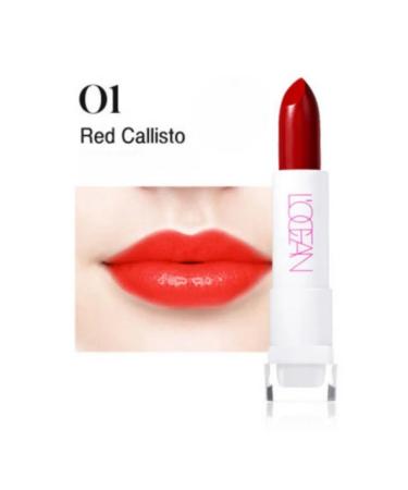L'OCEAN Lipstick Petite Lip Stick #01 Red Callisto 3.7 g - Buy Online on GoSupps.com