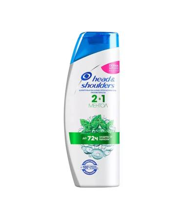Head&Shoulders Shampoo against dandruff 2B1 menthol refreshing 400 ml