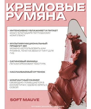 natural blush Cream blush in the 3B1 stick in the shade of Sleepy Girl - Buy Online on GoSupps.com