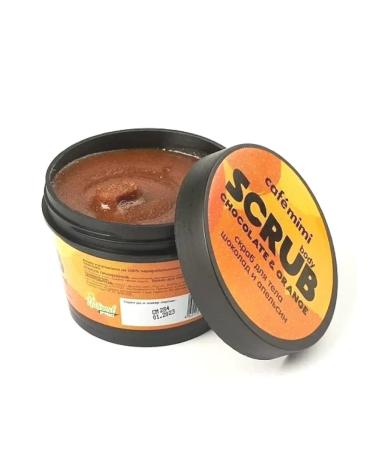 Cafe Mimi Body scrub chocolate and orange 120 gr - Buy Online on GoSupps.com