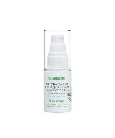 SYNERGETIC Moisturizing skin cream around the eyes 25 ml - Buy Online on GoSupps.com