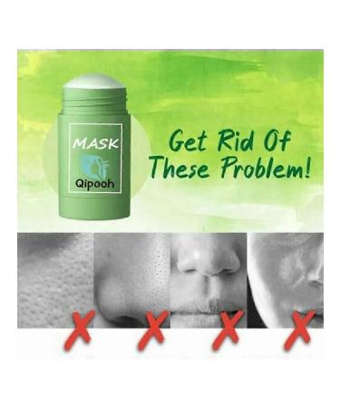Green tea mask-stick Cleaning fat control centers green - Buy Online on GoSupps.com