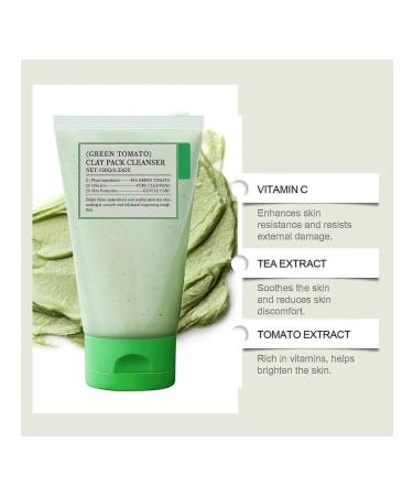 Green tomato mask 120g for cleaning centers 3 pcs - Buy Online on GoSupps.com