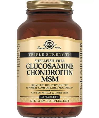 SOLGAR Glucosamine and Chondroitin and MSM complex