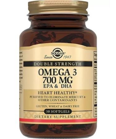 Solgar double omega-3 capsules