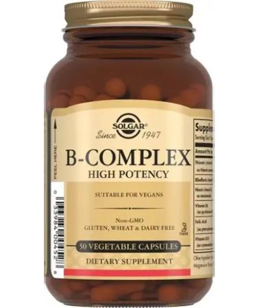 SOLGAR B complex of capsule