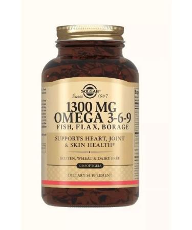 Solgar complex of fatty acids omega 3-6-9