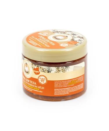 Grandma Agafia's Recipes Scrub for the body of sea buckthorn on buckwheat honey 300ml 5 pcs - Buy Online on GoSupps.com