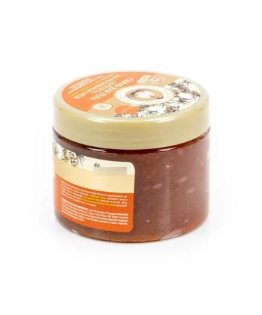 Grandma Agafia's Recipes Scrub for the body of sea buckthorn on buckwheat honey 300ml 5 pcs - Buy Online on GoSupps.com