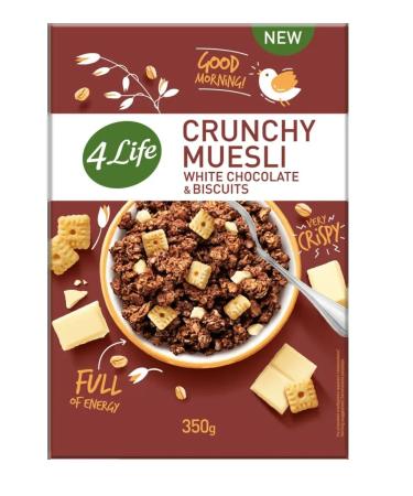 4Life MURYLIS 4 LIFE Crispy Chocolate and Cookies 3 pcs 350g - Buy Online on GoSupps.com