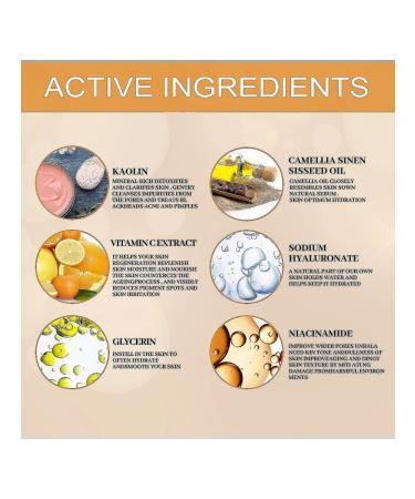 The firing mask moisturizes cleans the pores of the central product 3 - Buy Online on GoSupps.com