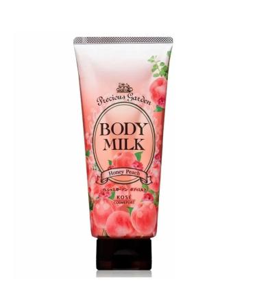 KOSE COSMEPORT Body milk "Precious Garden" honey peach