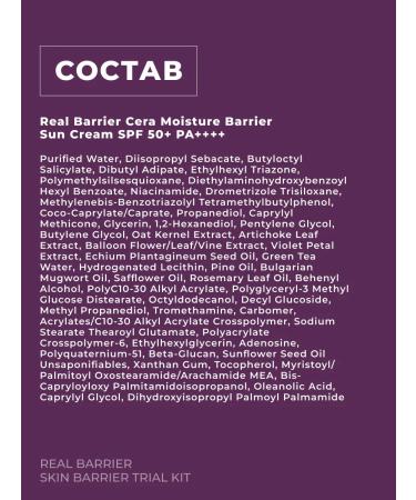 Real Barrier Set of miniature face cream SPF - Buy Online on GoSupps.com