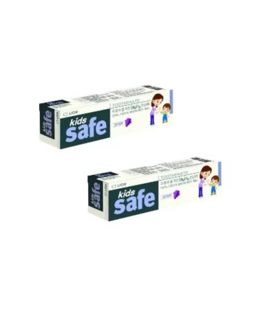 LION Baby toothpaste with the taste of grapes 90 g 2 pcs