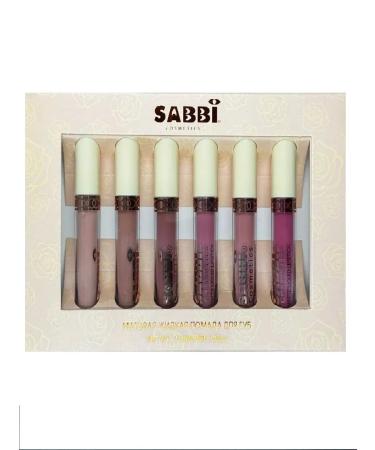 Sabbi Cosmetics Set of lipstick sabbi 6 shades