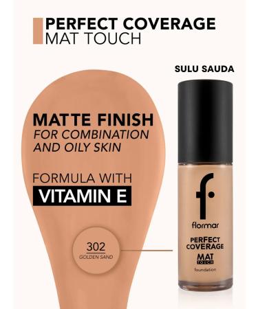 Flormar Tonal cream PF COV Mat Tch FDT-3030ML - Buy Online on GoSupps.com