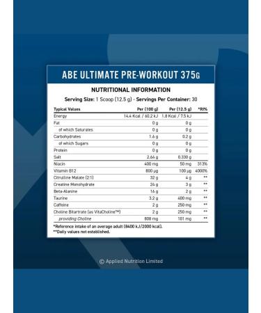 APPLIED NUTRITION ABE -375 Bubblegum Cruch. - Buy Online on GoSupps.com