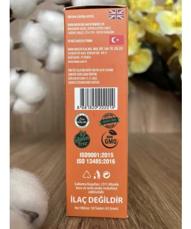 Swiss Vitamin C with bioflavonoids and quercetin T rkiye - Buy Online on GoSupps.com