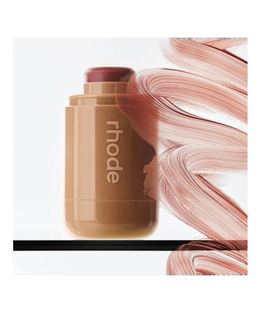 Rhode Cream blush in the stick toasted Teddy
