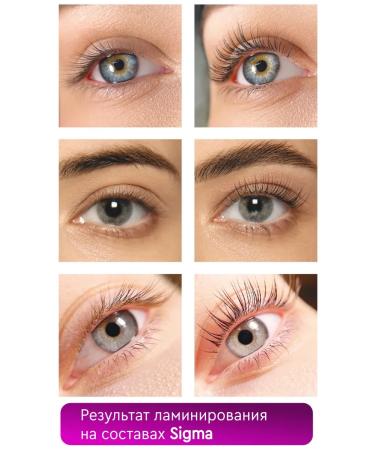 SIGMA Set for lamination of eyelashes and eyebrows and keratin - Buy Online on GoSupps.com