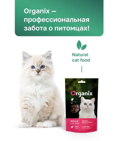 Organix Cotton treats pieces of lamb fillet 100% meat 50 g - Buy Online on GoSupps.com