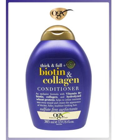 OGX Air conditioning to increase volume with biotin and collagen